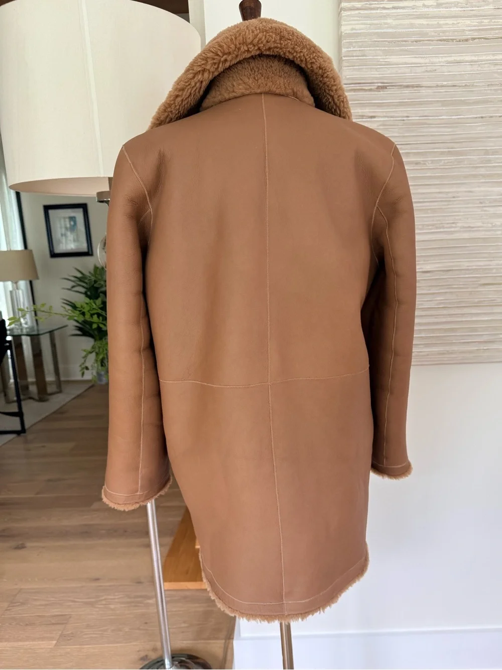 Jenni Kayne Aurora Reversible Shearling Coat size XS